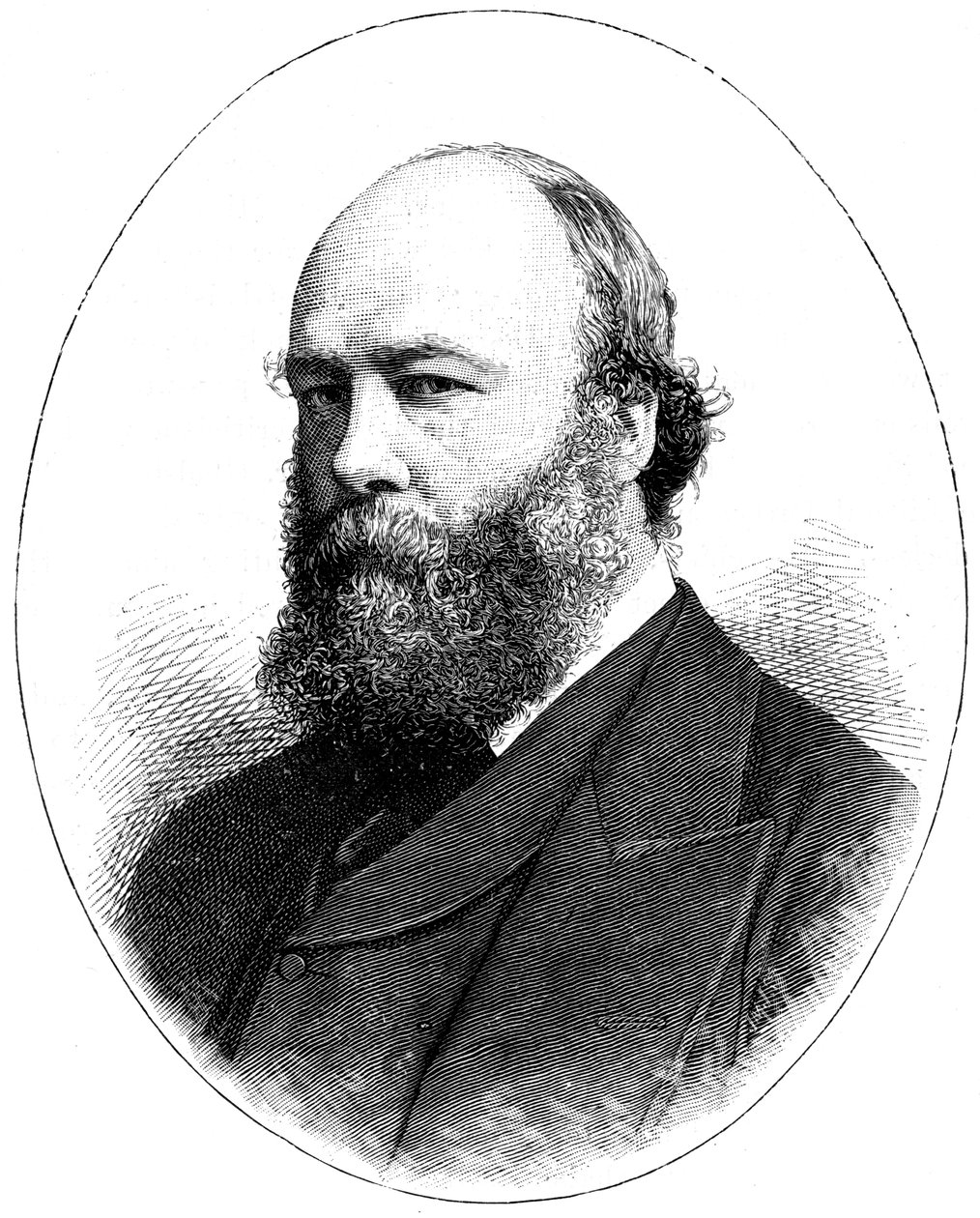 Lord Salisbury, britisk statsmand, 1900. af Bassano Studio