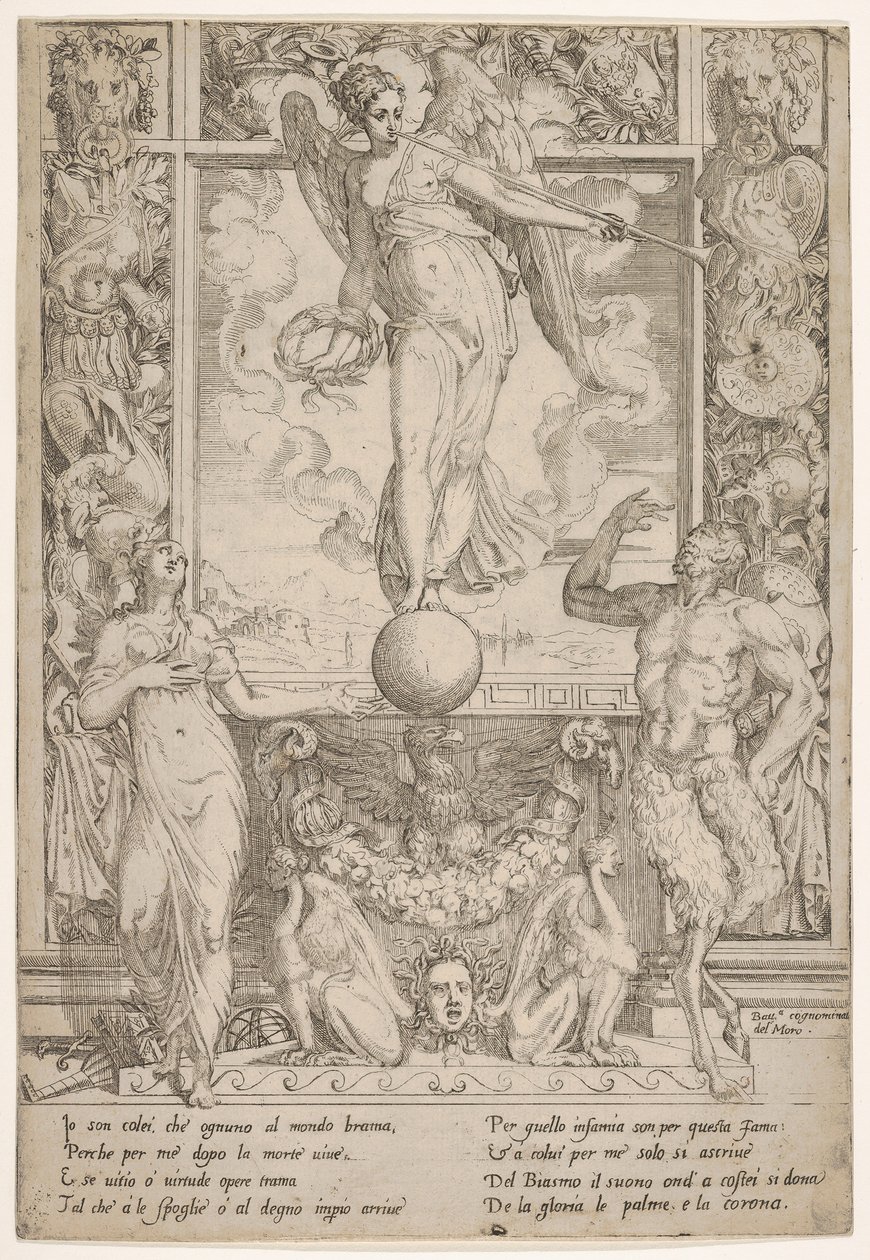 Berømmelse. af Battista del Moro