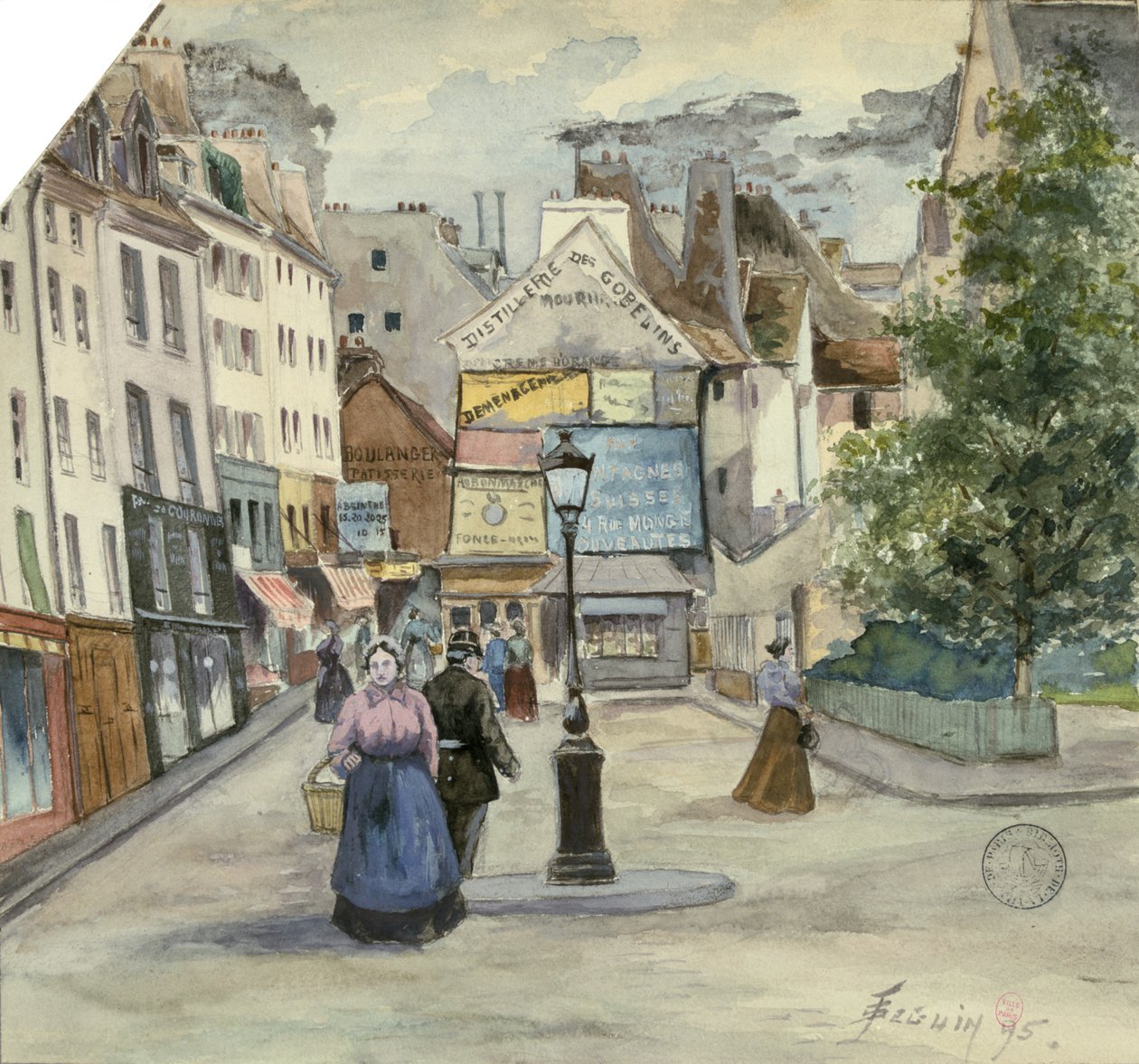 Paris, 1895 af Beguin