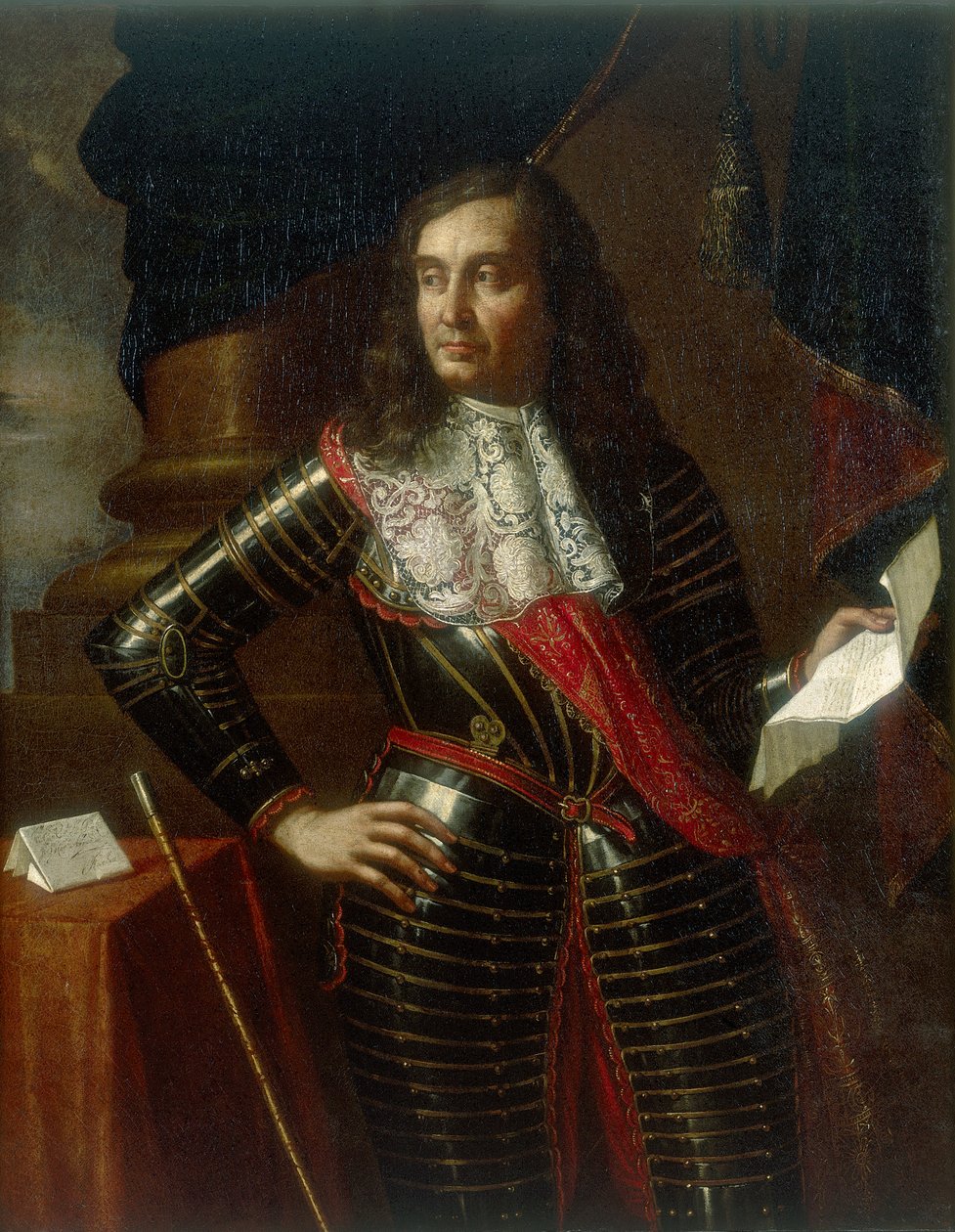 Portræt af Alfonso Gonzaga, greve af Novellara af Benedetto and Cesare 1637 88 Gennari