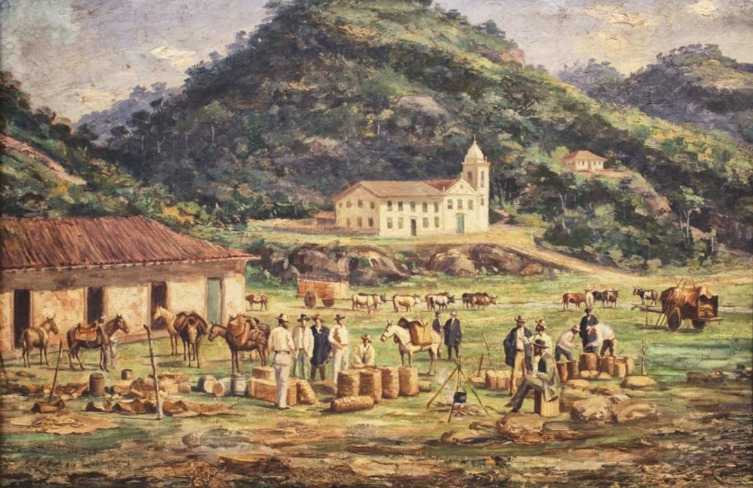 Rancho Grande dos Tropeiros af Benedito Calixto