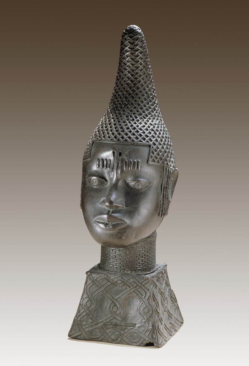 Dronningemoders hoved (bronze) af Benin