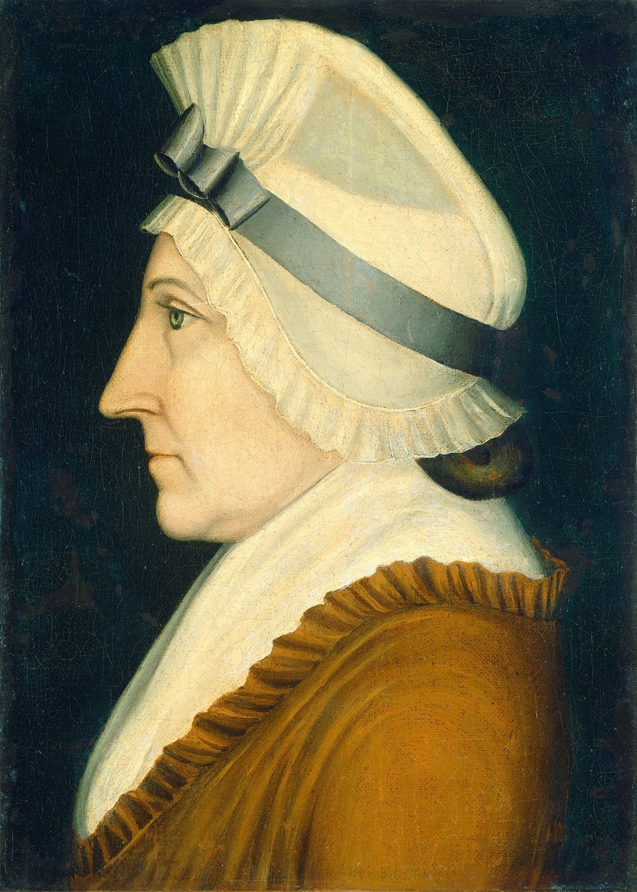 Lady in a Mob Cap af Benjamin Greenleaf