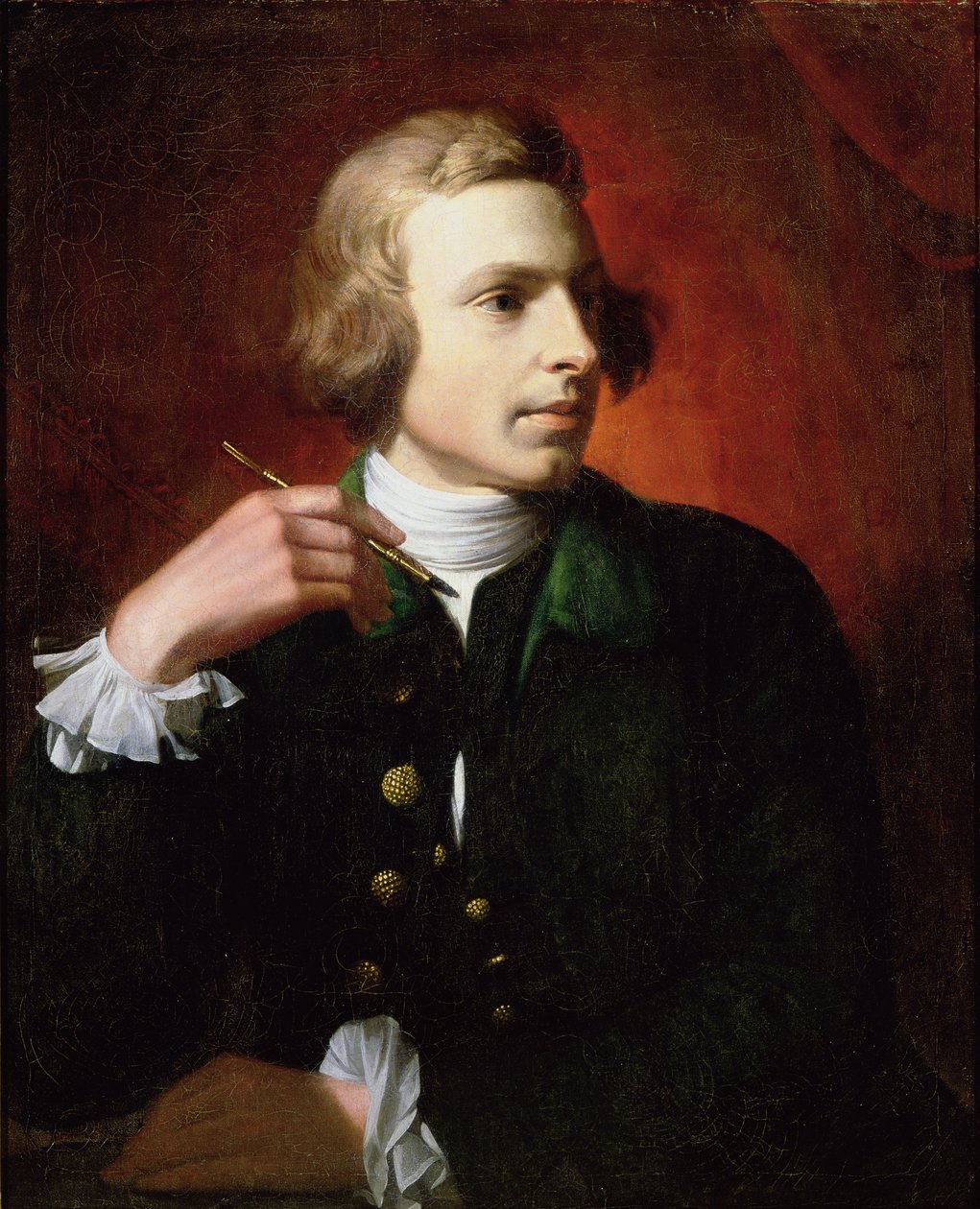 Portræt af Charles Wilson Peale (1741-1827), 1767-9 af Benjamin West