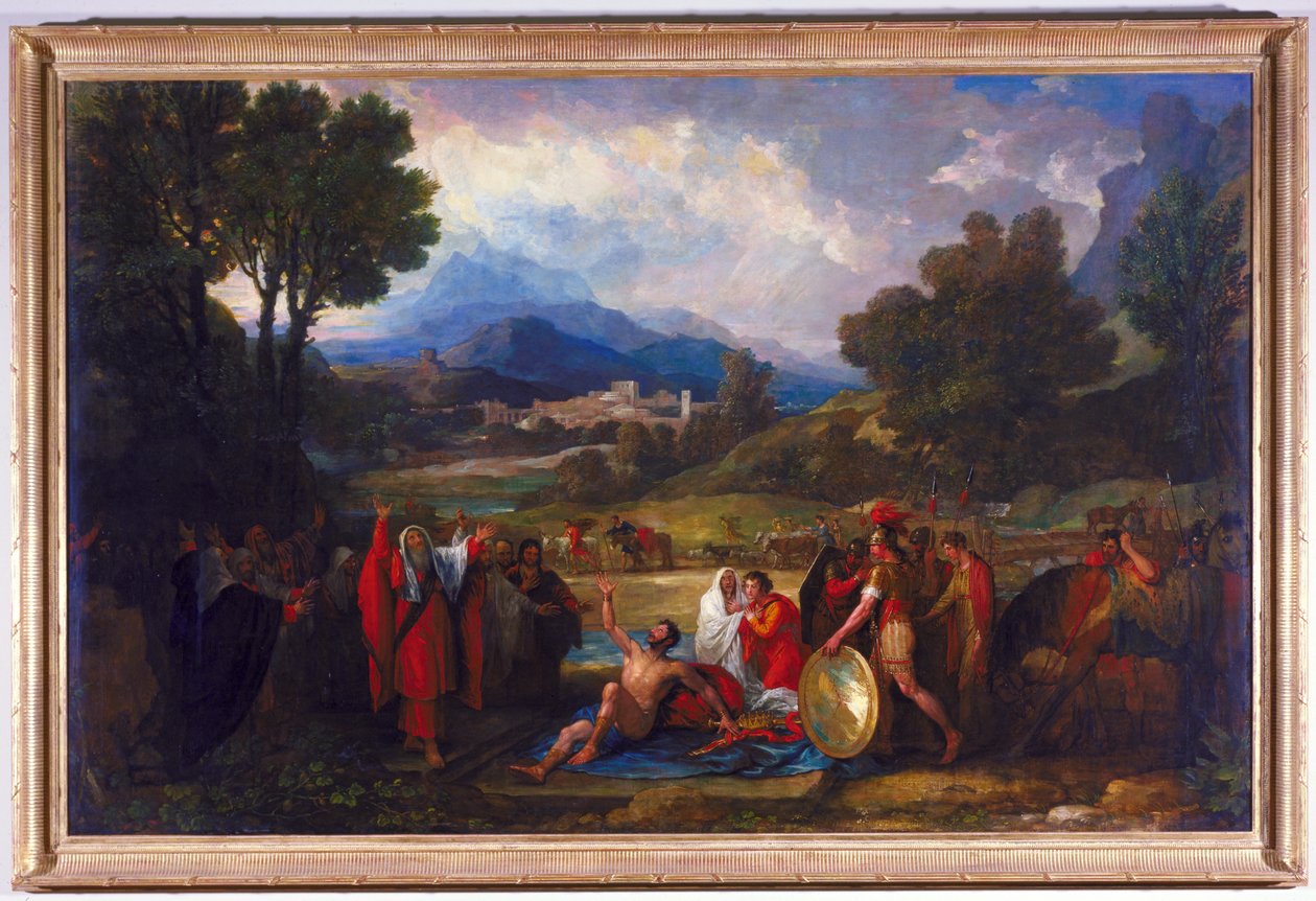 Saul før Samuel og profeterne, 1812 af Benjamin West