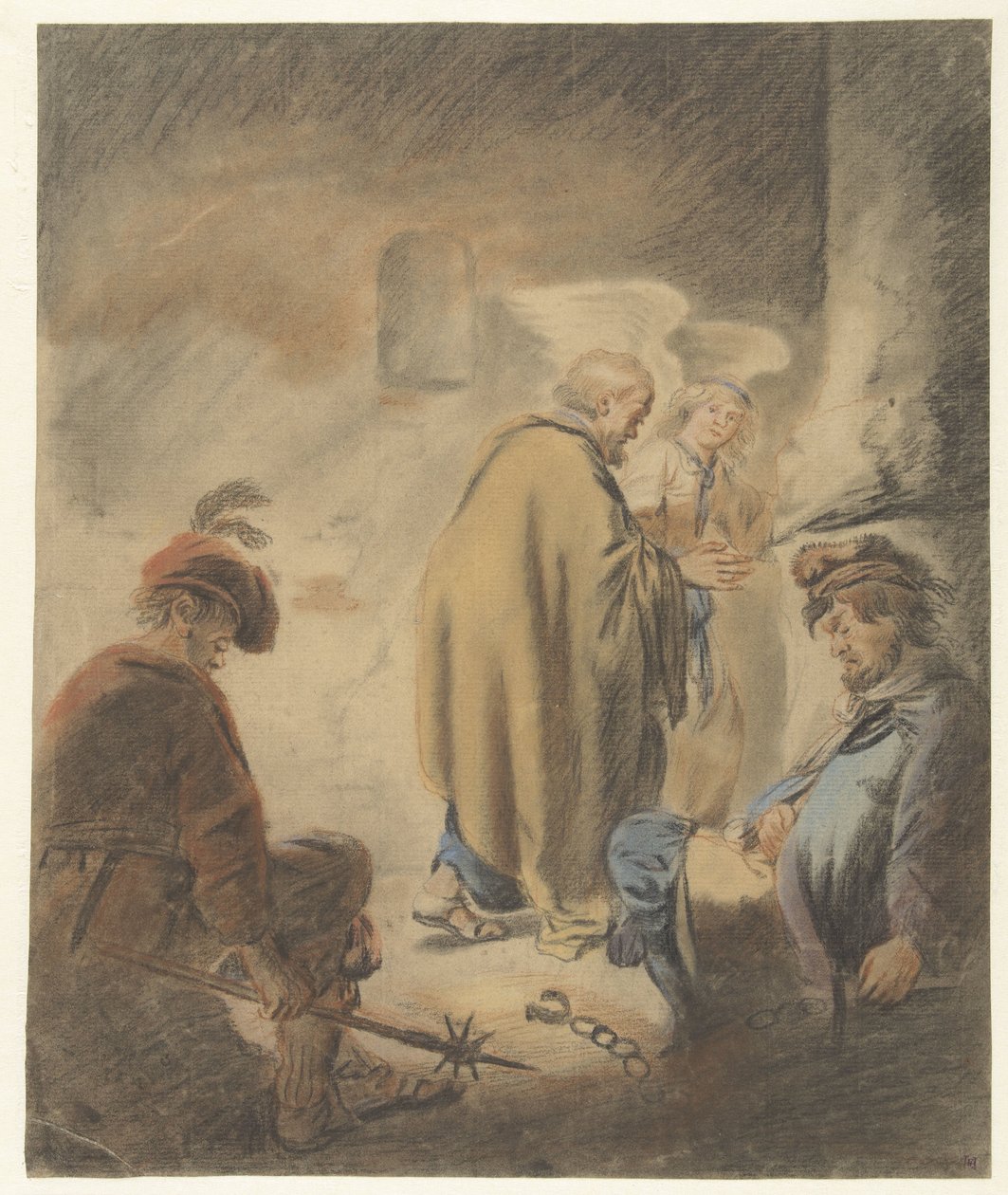 Peter løsladt fra fængslet af Benjamin Gerritsz Cuyp