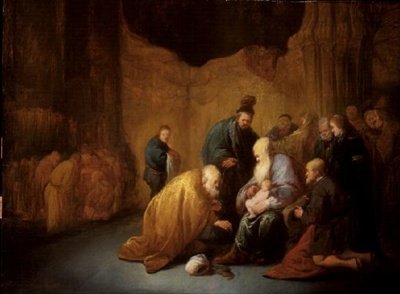 Omskæringen (olie på panel) af Benjamin Gerritsz. Cuyp