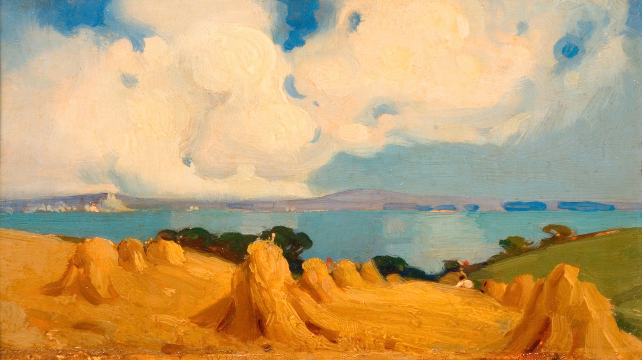 Mounts Bay, Cornwall, 1916-1924. af Benjamin Haughton