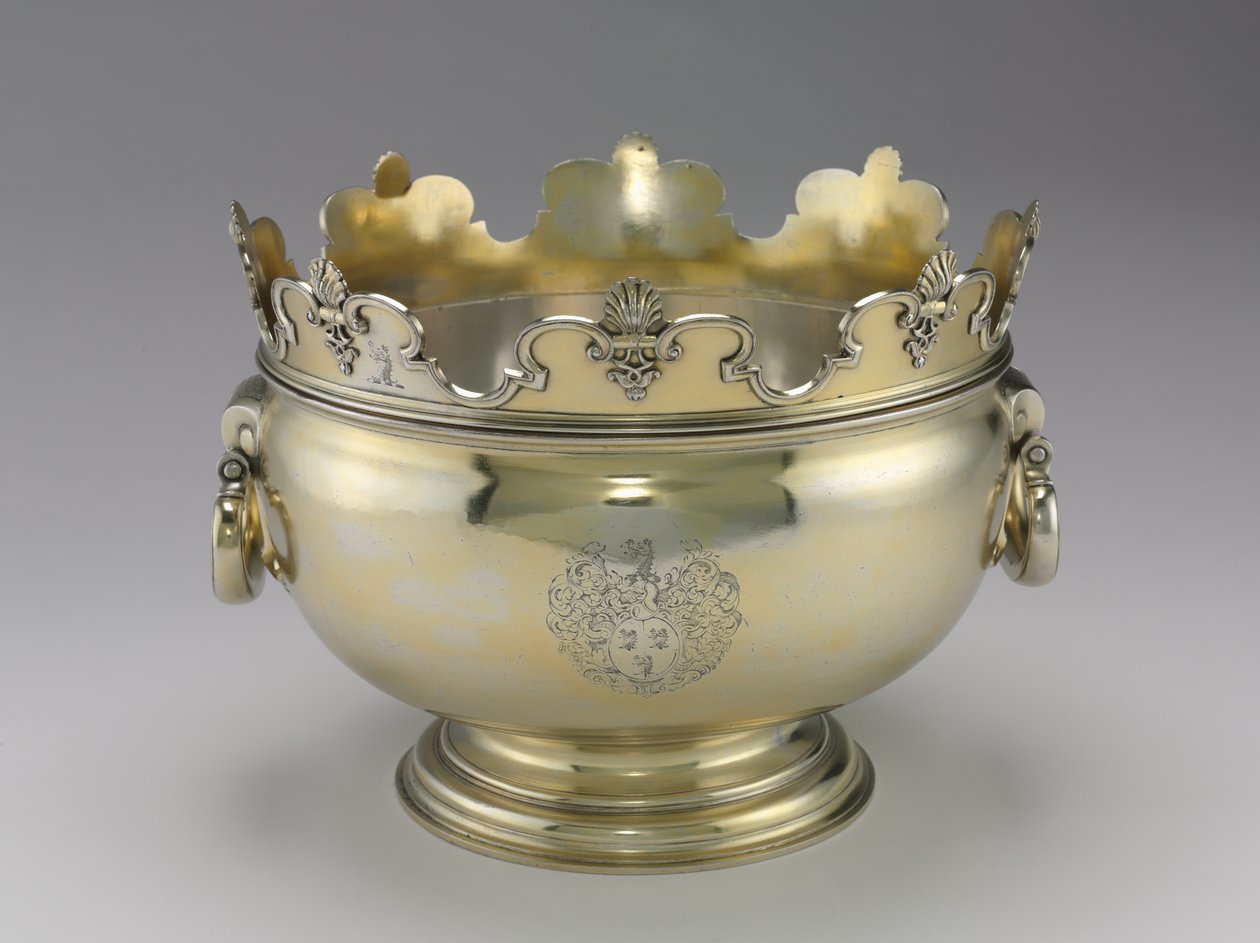 Monteith Punch Bowl, 1715-16 af Benjamin Pyne