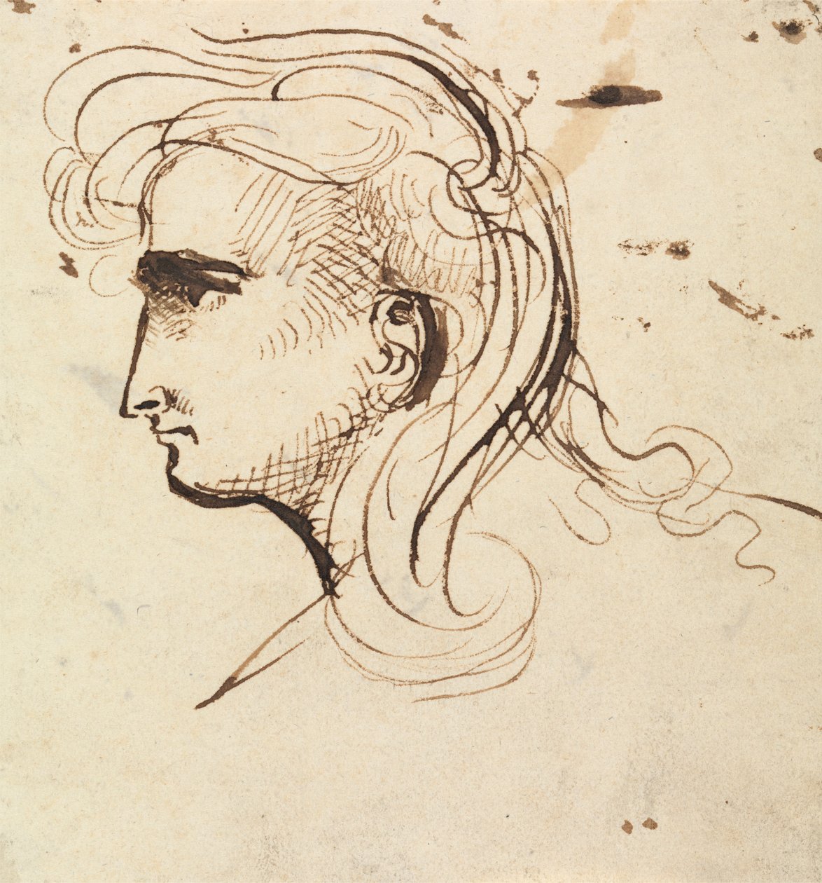 Hovedstudie af Benjamin Robert Haydon
