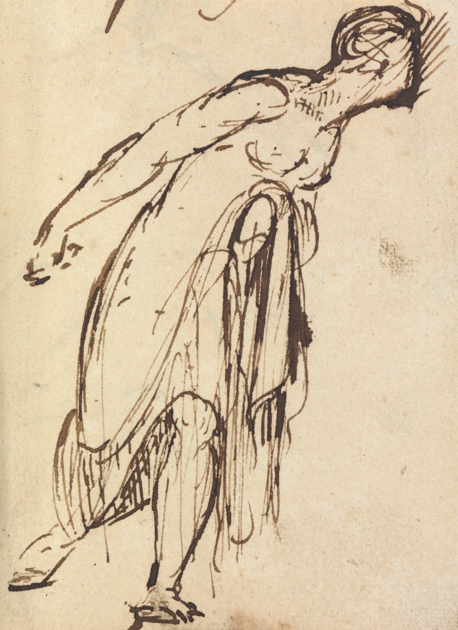 Studie af en skæv figur af Benjamin Robert Haydon