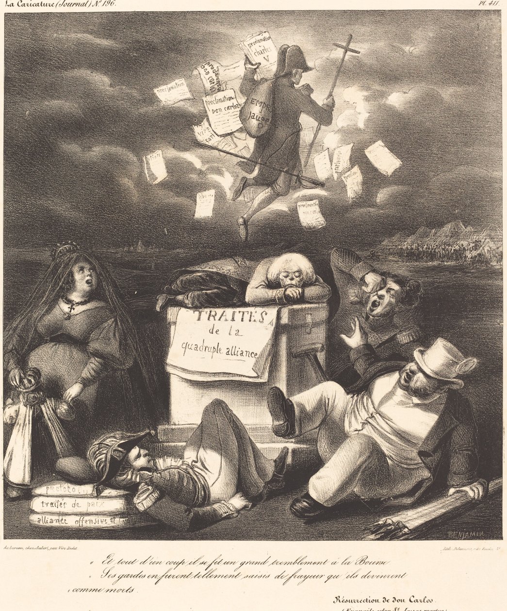 Don Carlos opstandelse... af Benjamin Roubaud