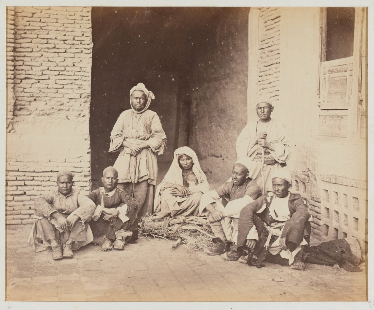 En gruppe hazaraer af Benjamin Simpson