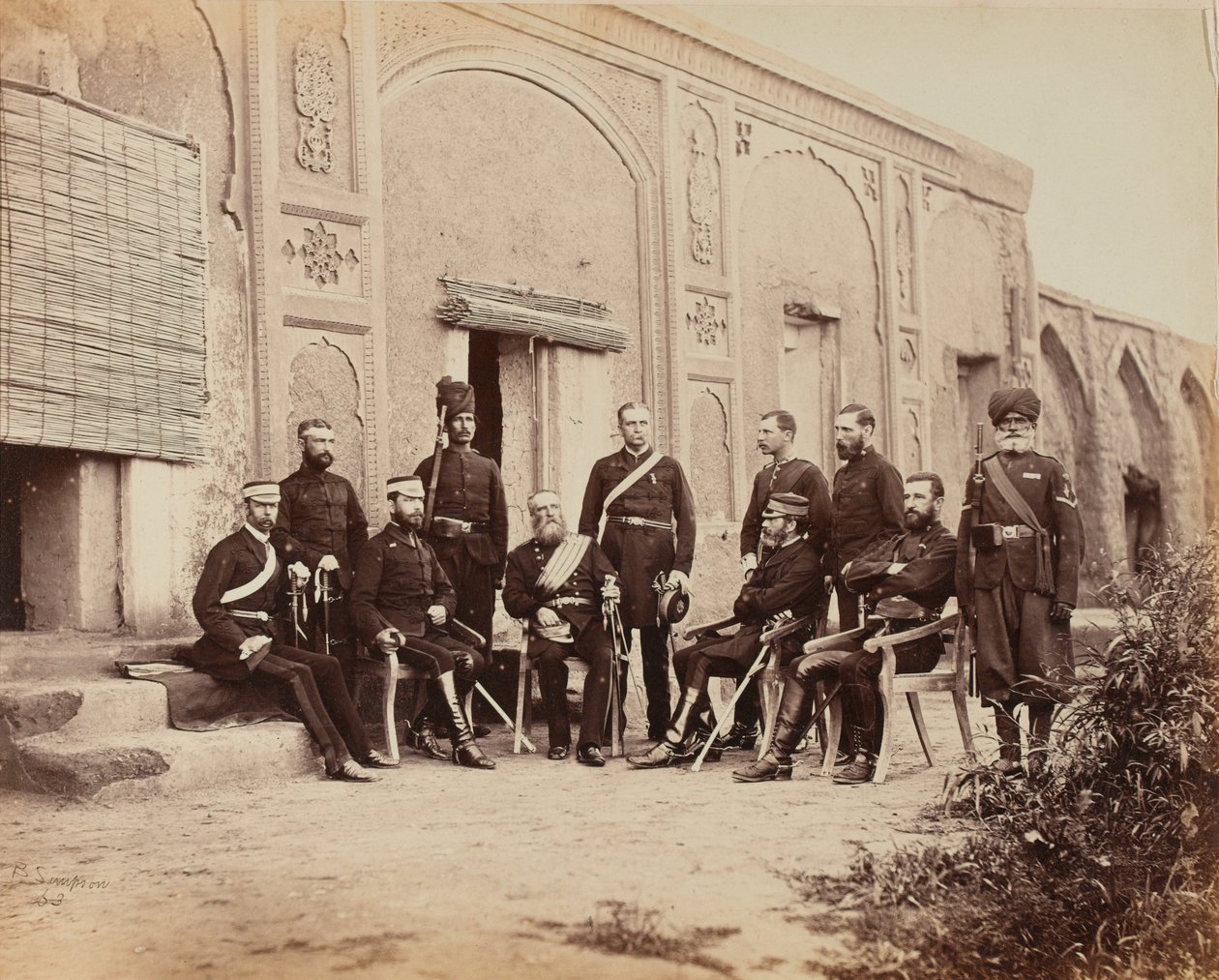 Hovedkvarterets personale, Kandahar af Benjamin Simpson