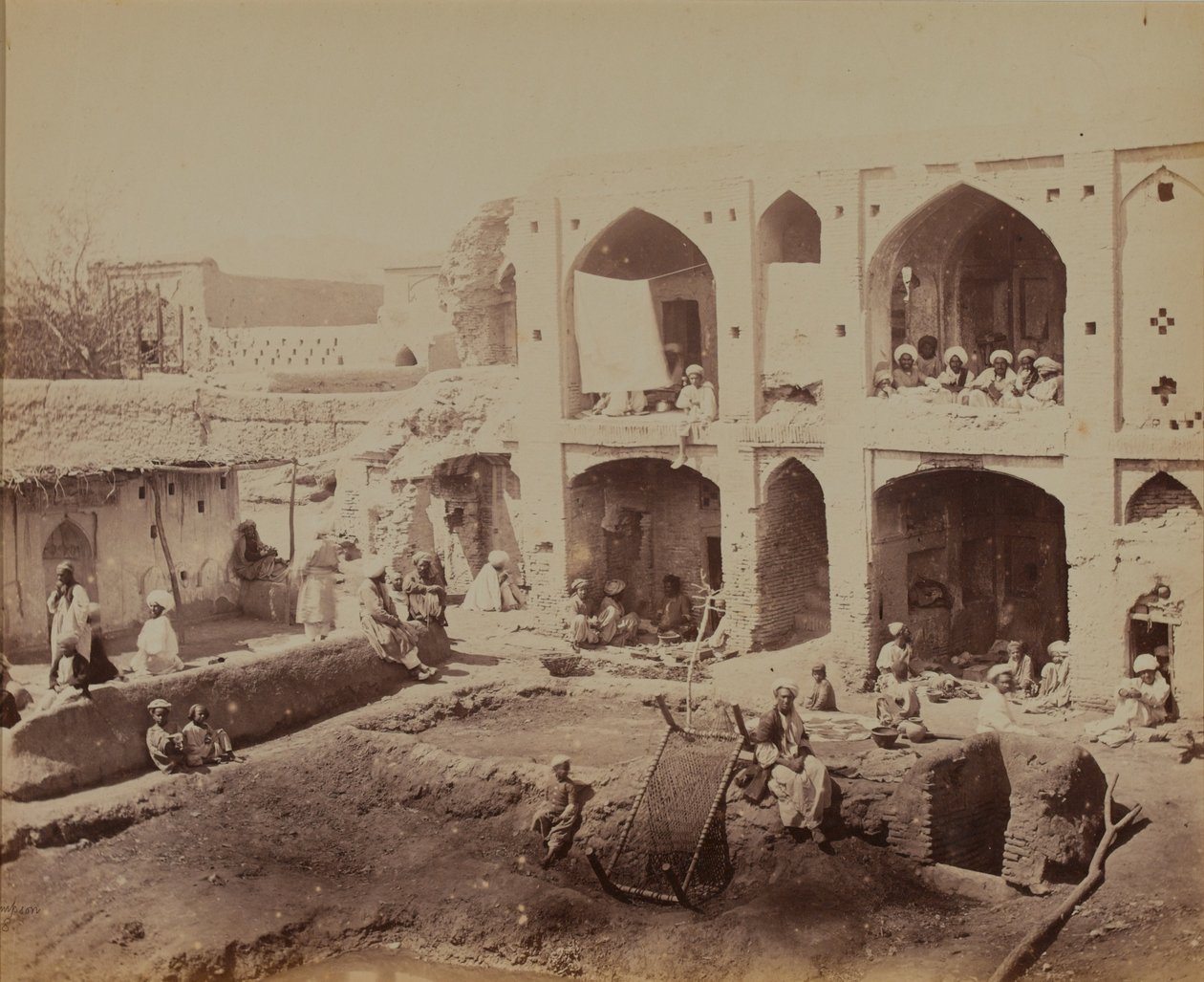 Gadebillede, Kandahar af Benjamin Simpson