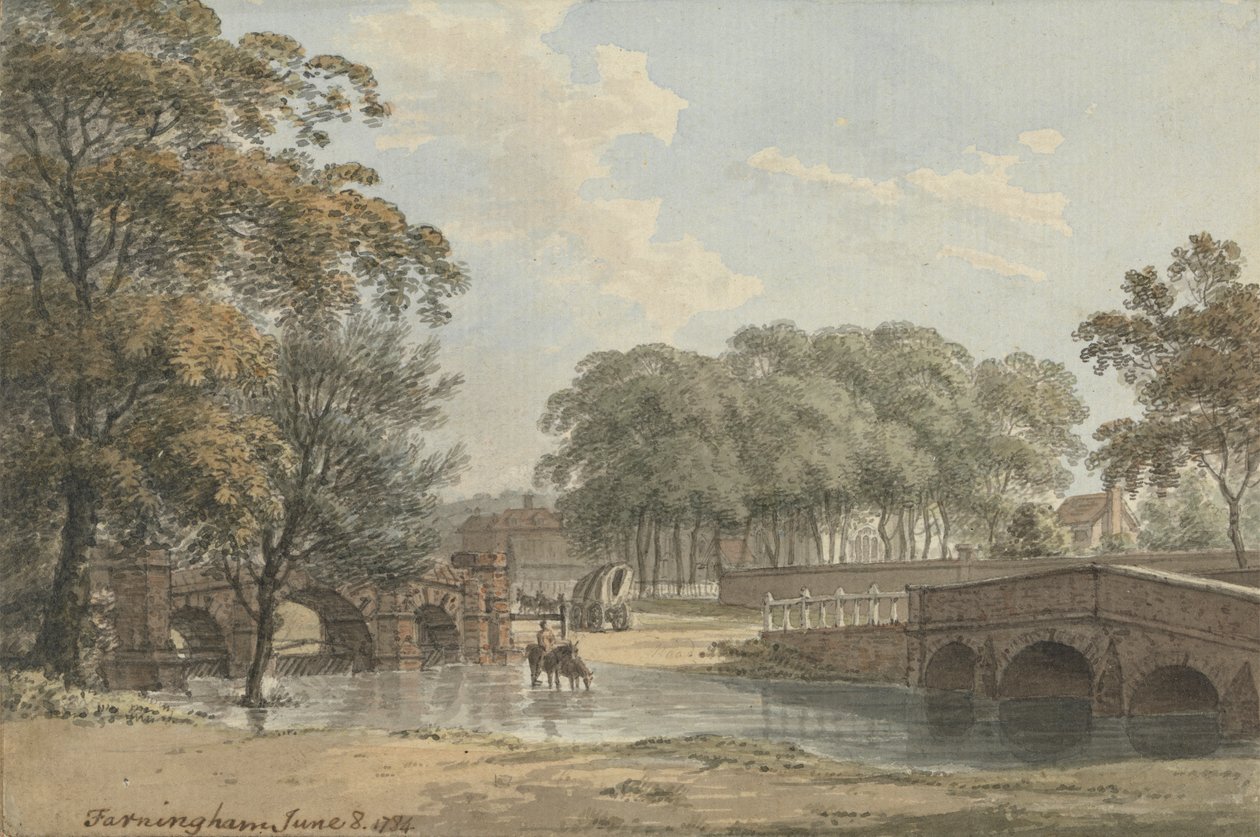 Farningham, Kent af Benjamin Thomas Pouncey