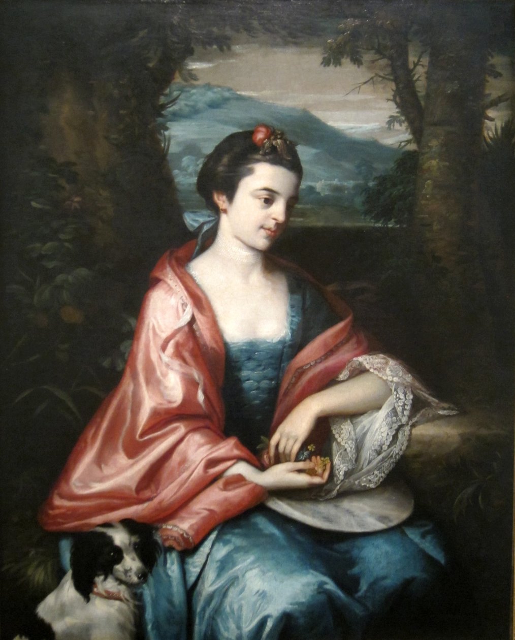 Ann Allen, senere fru John Penn af Benjamin West