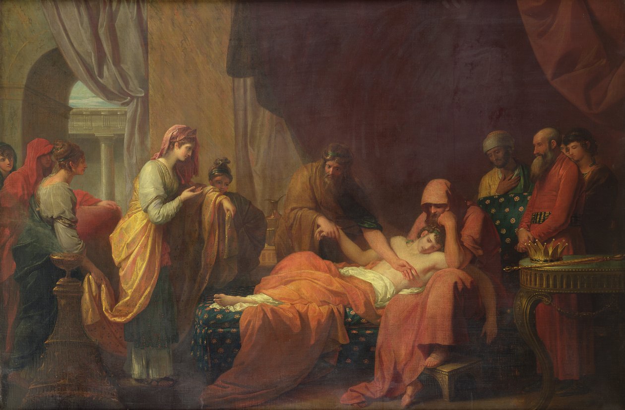 Erasistratus af Ceos af Benjamin West