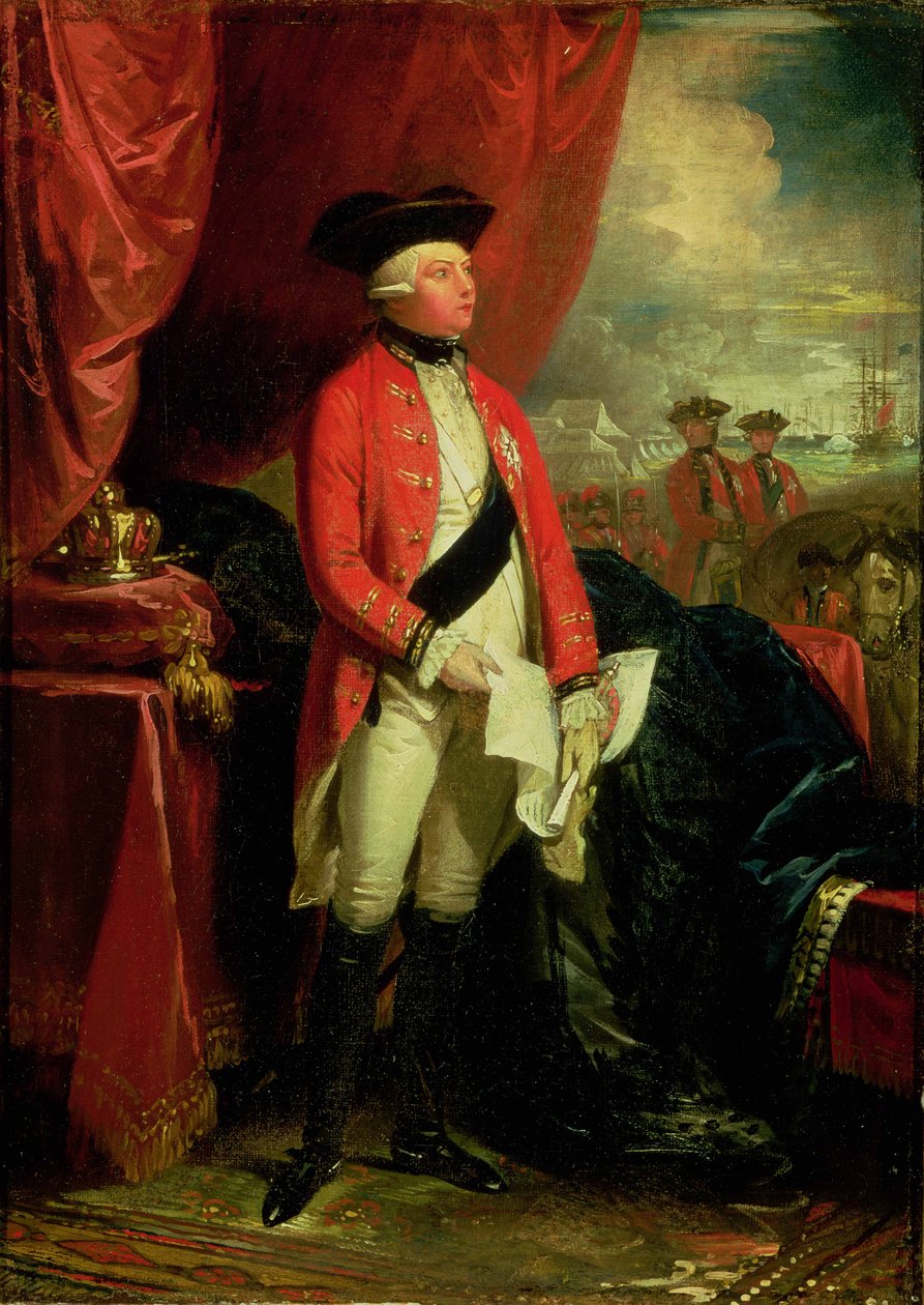 Kong George III (1738-1820) af Benjamin West