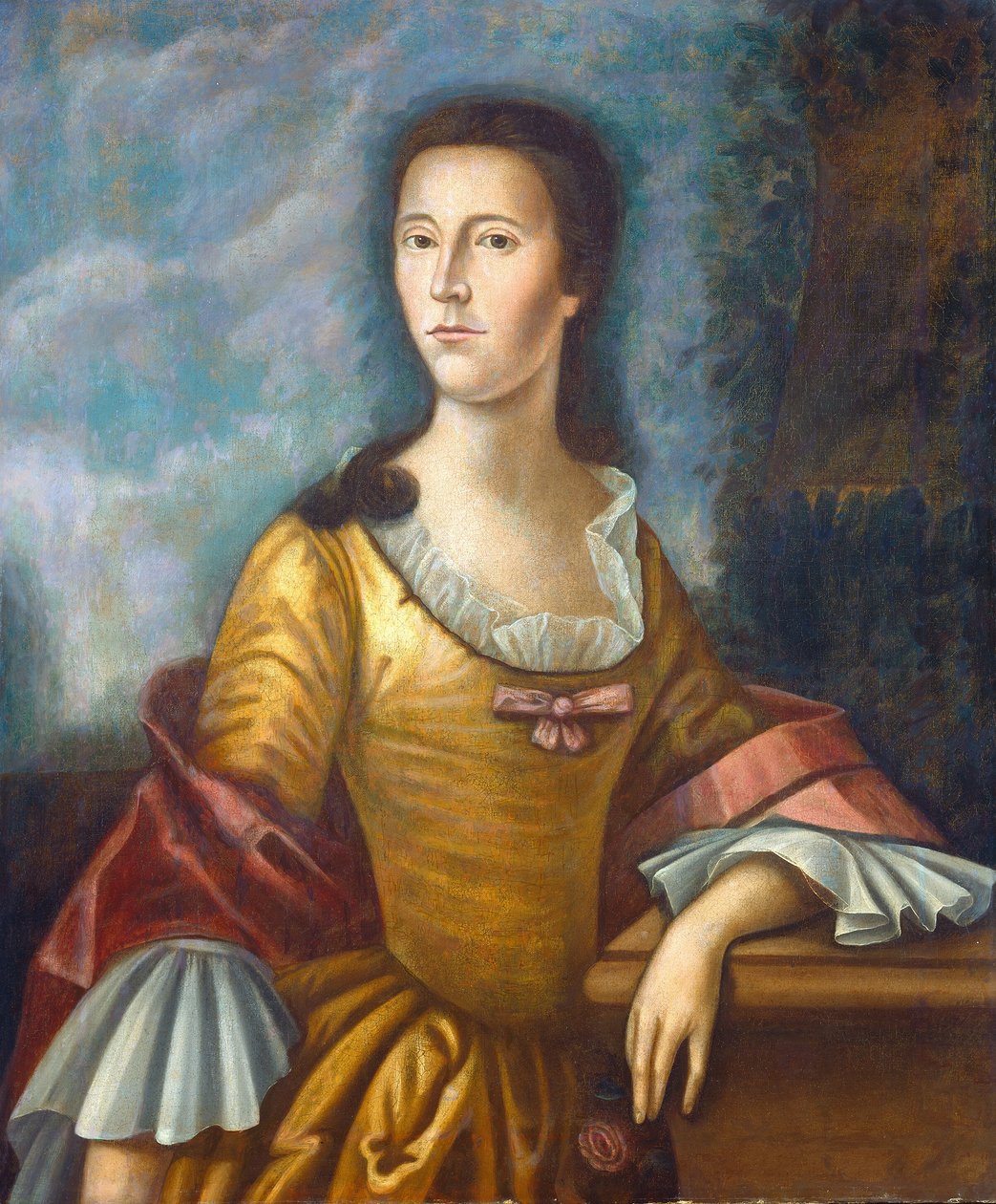 Mary Bethel Boude Mrs. Samuel Boude, 17551756. af Benjamin West