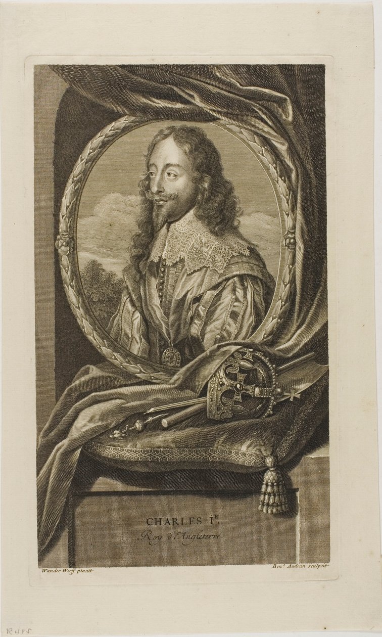 Charles I, konge af England af Benoit Audran I
