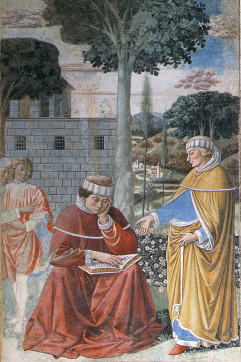 Episoder fra St. Augustins liv, 1463-65 freskomaleri fra 192552 af Benozzo di Lese di Sandro Gozzoli