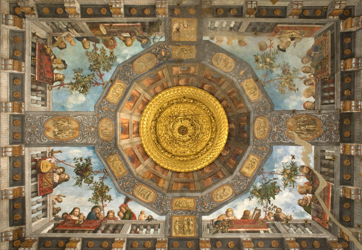 Treasure Room Fresco af Benvenuto Tisi da Garofalo