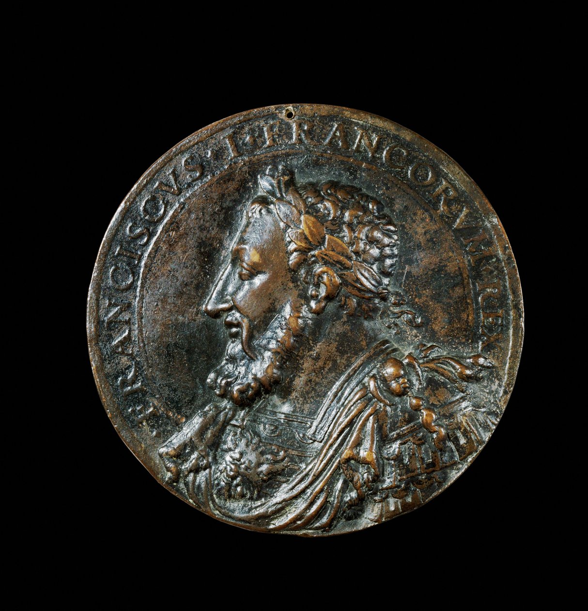 Francois I, konge af Frankrig ... af Benvenuto Cellini