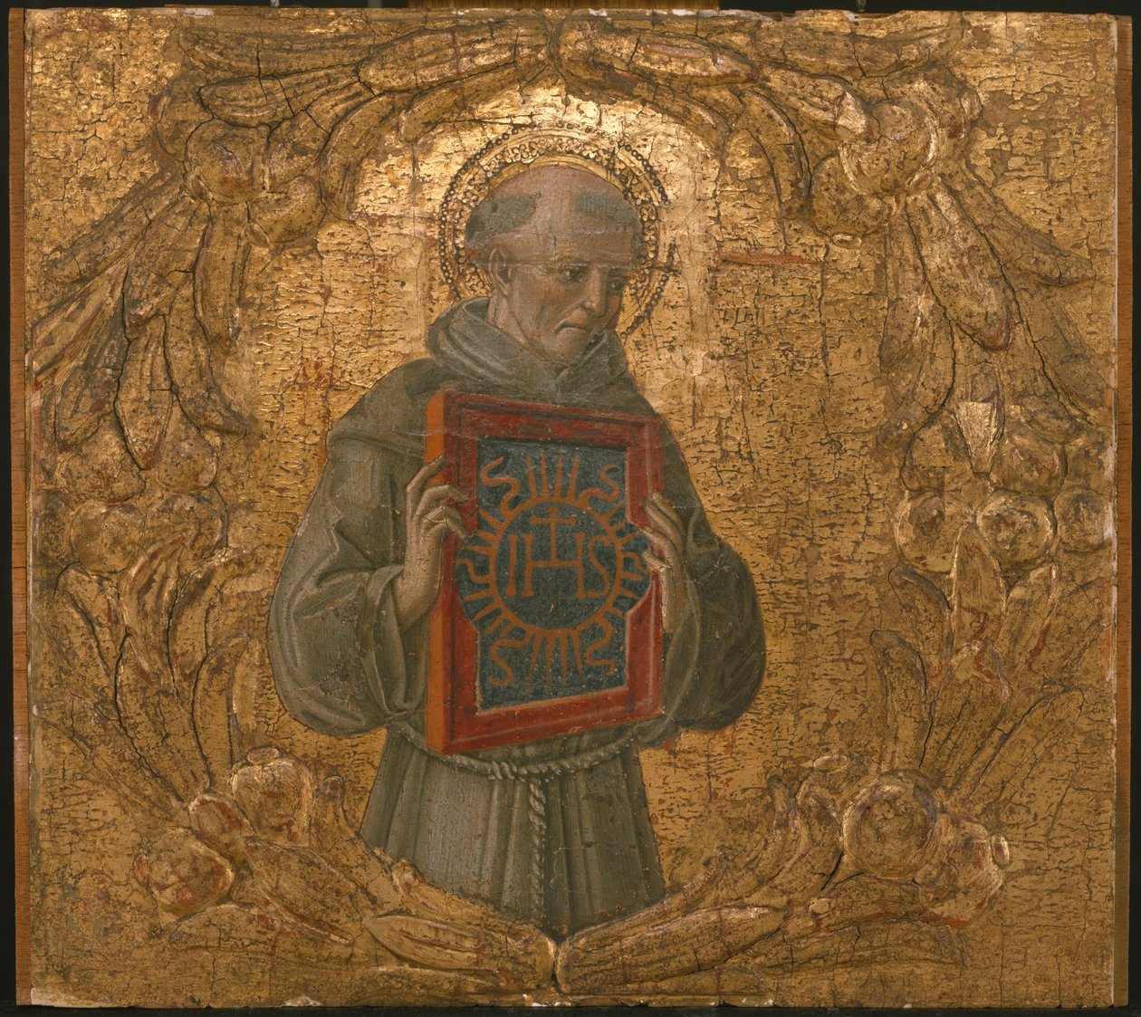 Sankt Bernardino, muligvis 1474. af Benvenuto di Giovanni