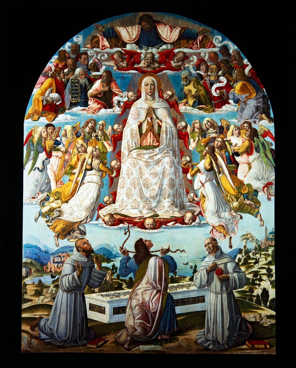 Jomfru Marias himmelfart af Benvenuto di Giovanni