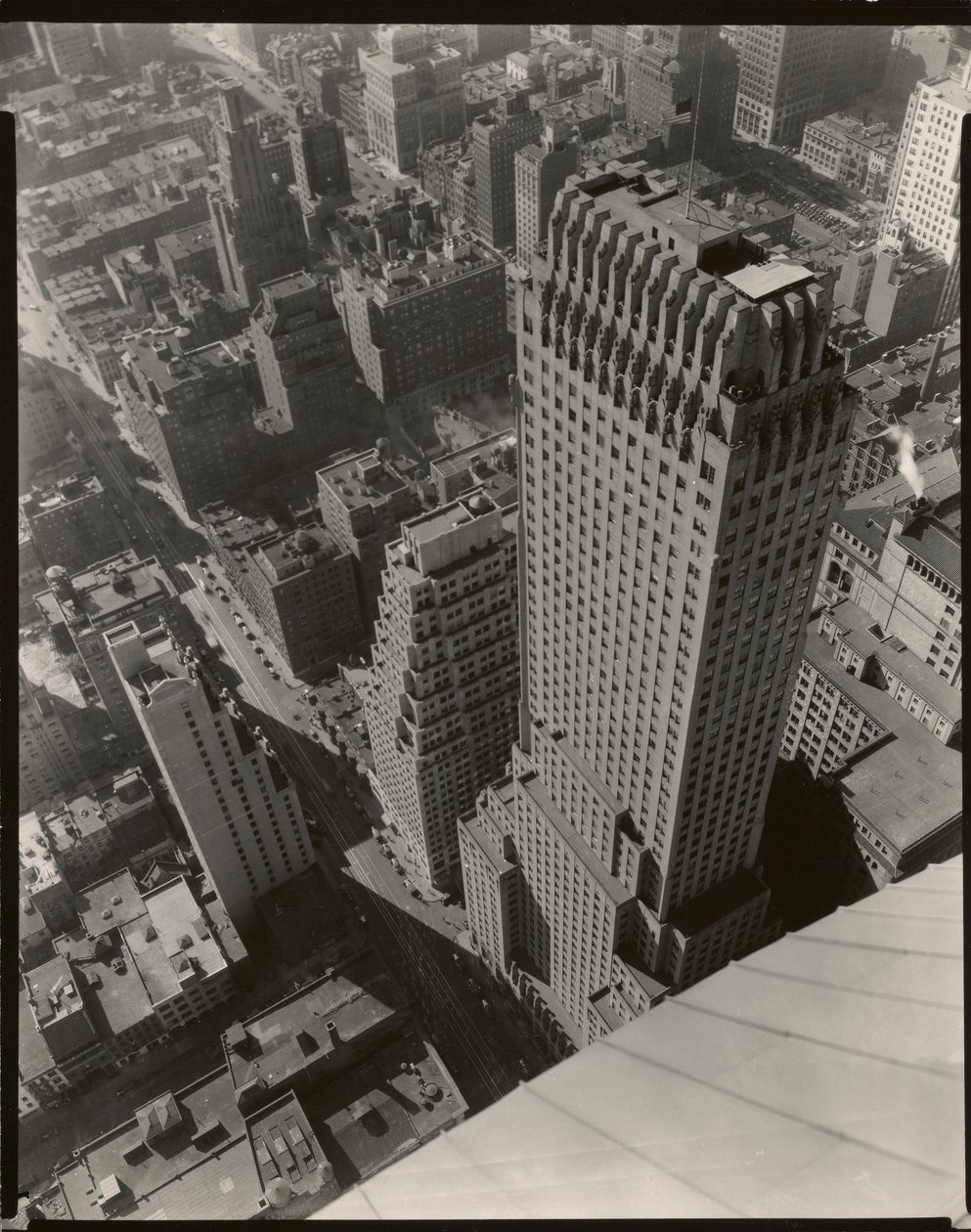 Chanin-bygningen, New York af Berenice Abbott