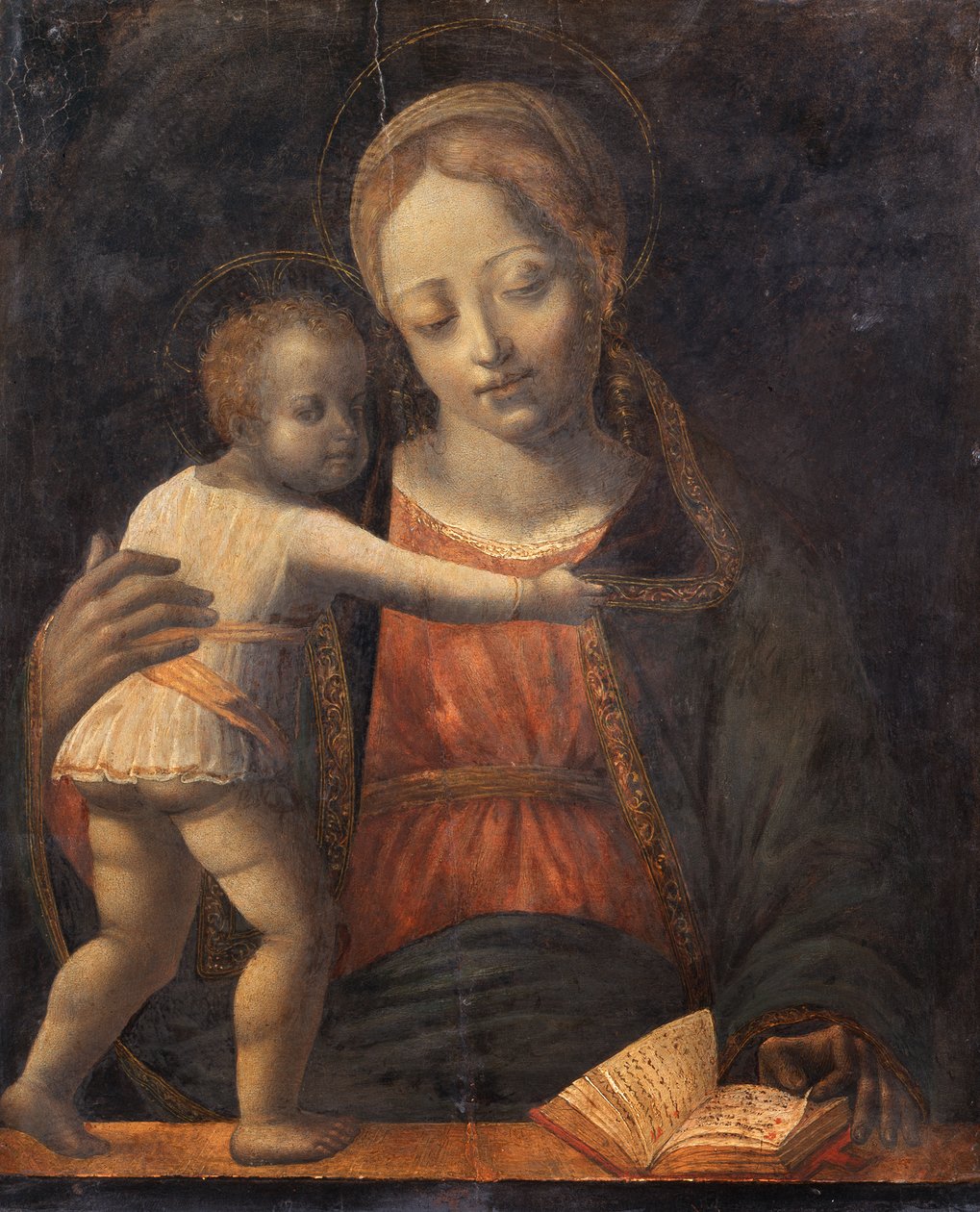 Madonna og barn af Bernadino Jacobi Butinone