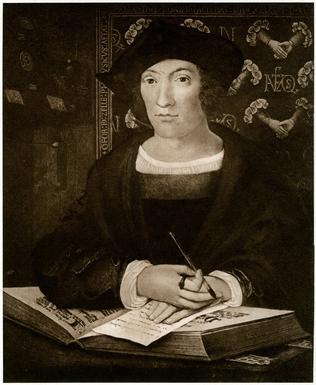 Joris van Zelle, c1519, 1927 af Bernard van Orley