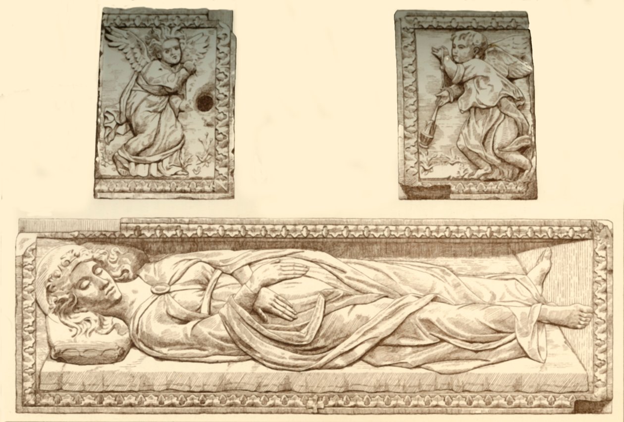Sarkofag af Santa Giustina, c1476, 1881. af Bernard Collier