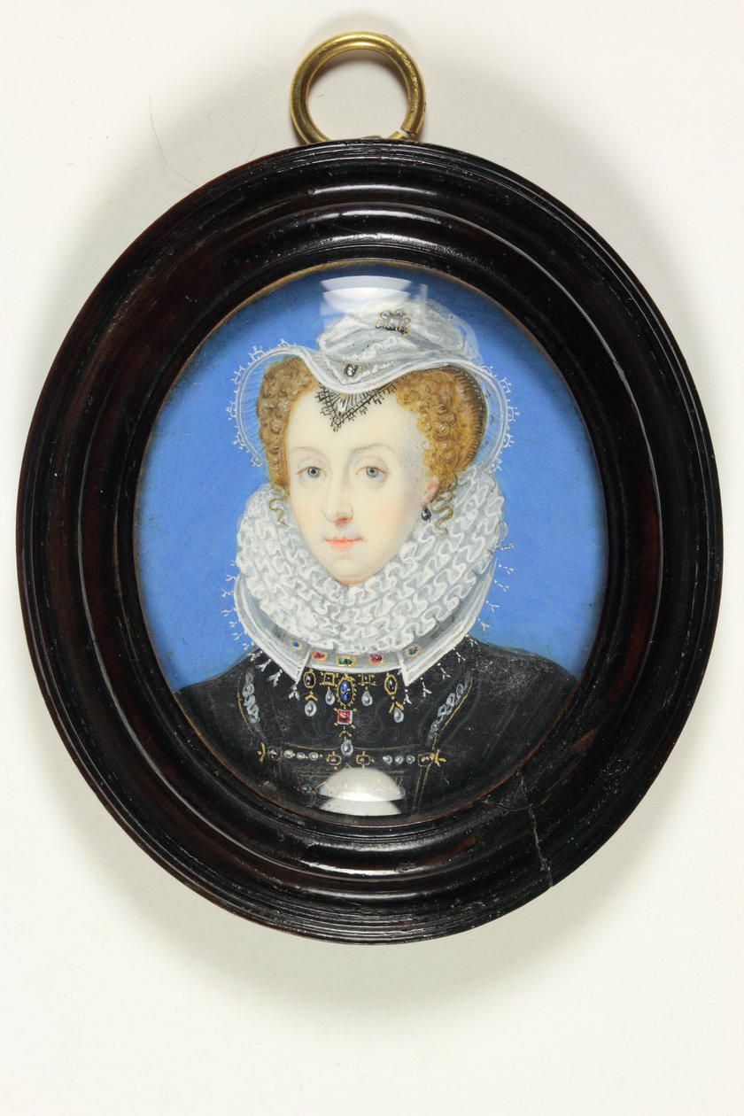 Dronning Elizabeth I (emalje) af Bernard III Lens