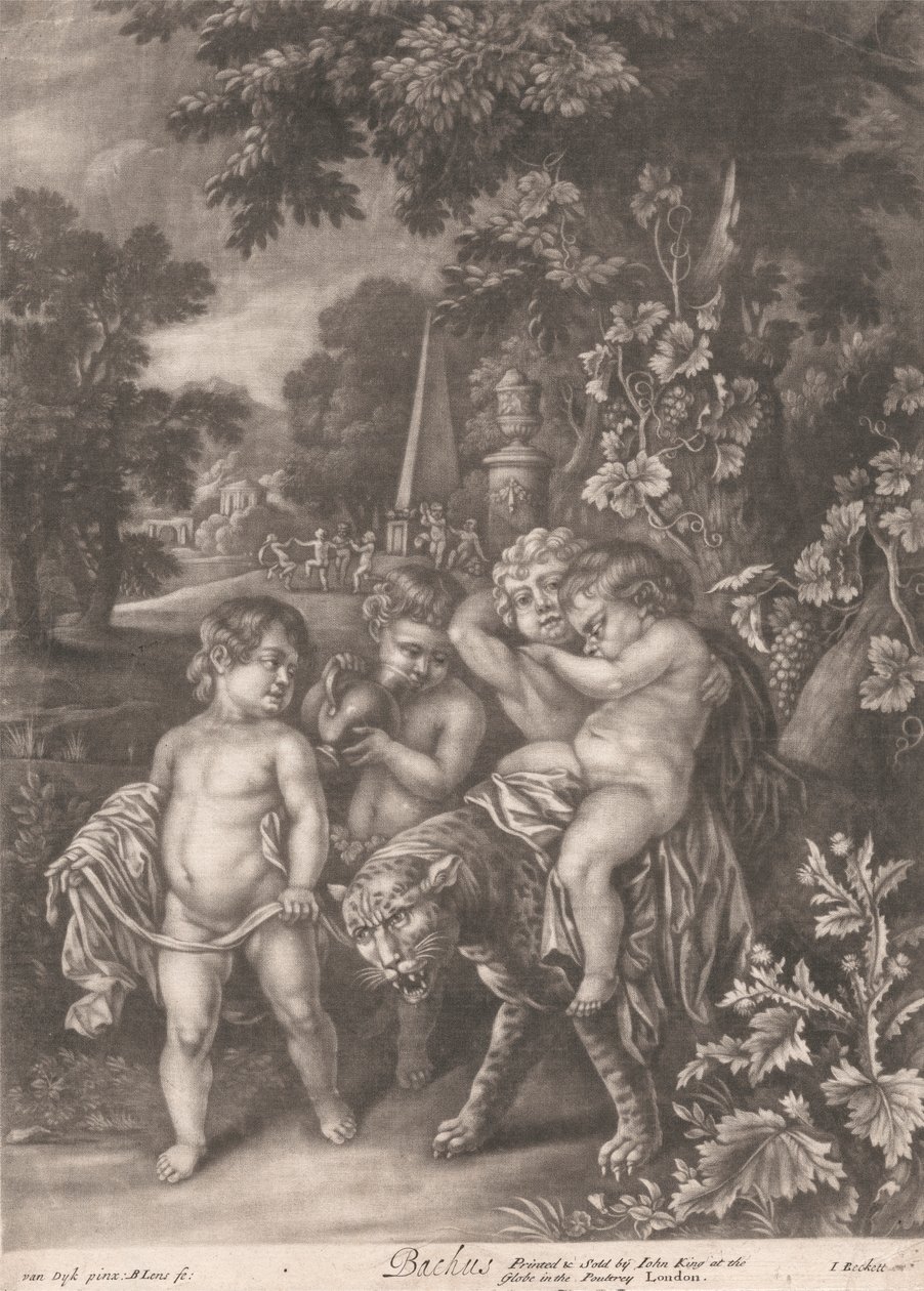 Bacchus af Bernard Lens
