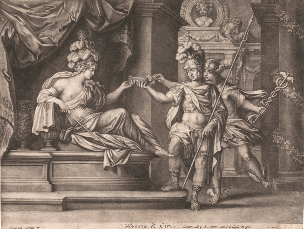 Ulysses og Circe af Bernard Lens