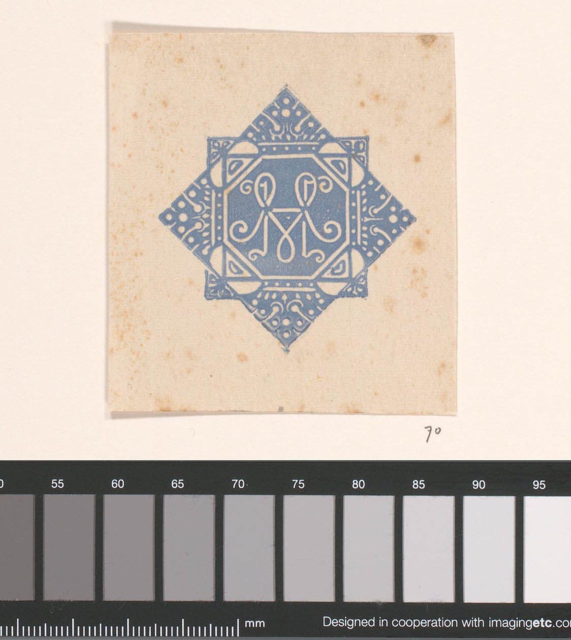 Monogram MvH af Bernard Willem Wierink