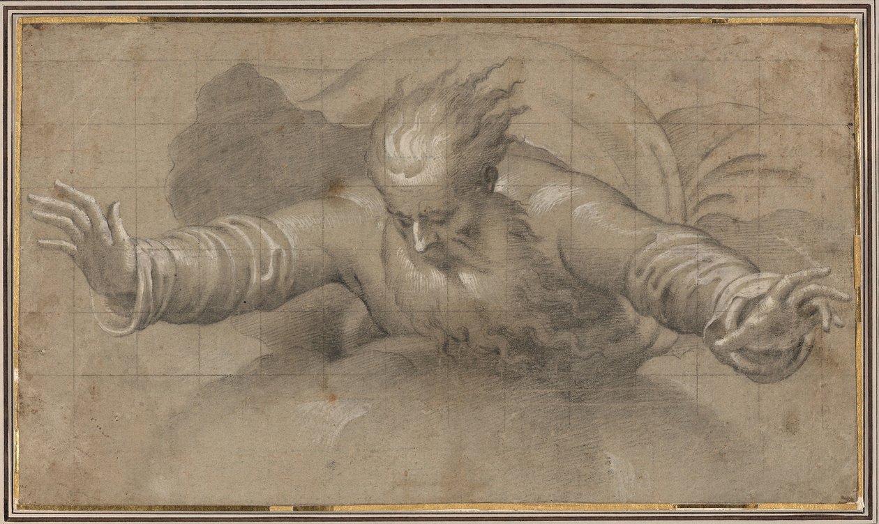 Gud Faderen af Bernardino Campi