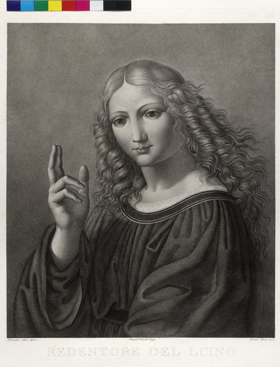 Kristus Frelseren af Bernardino Luini