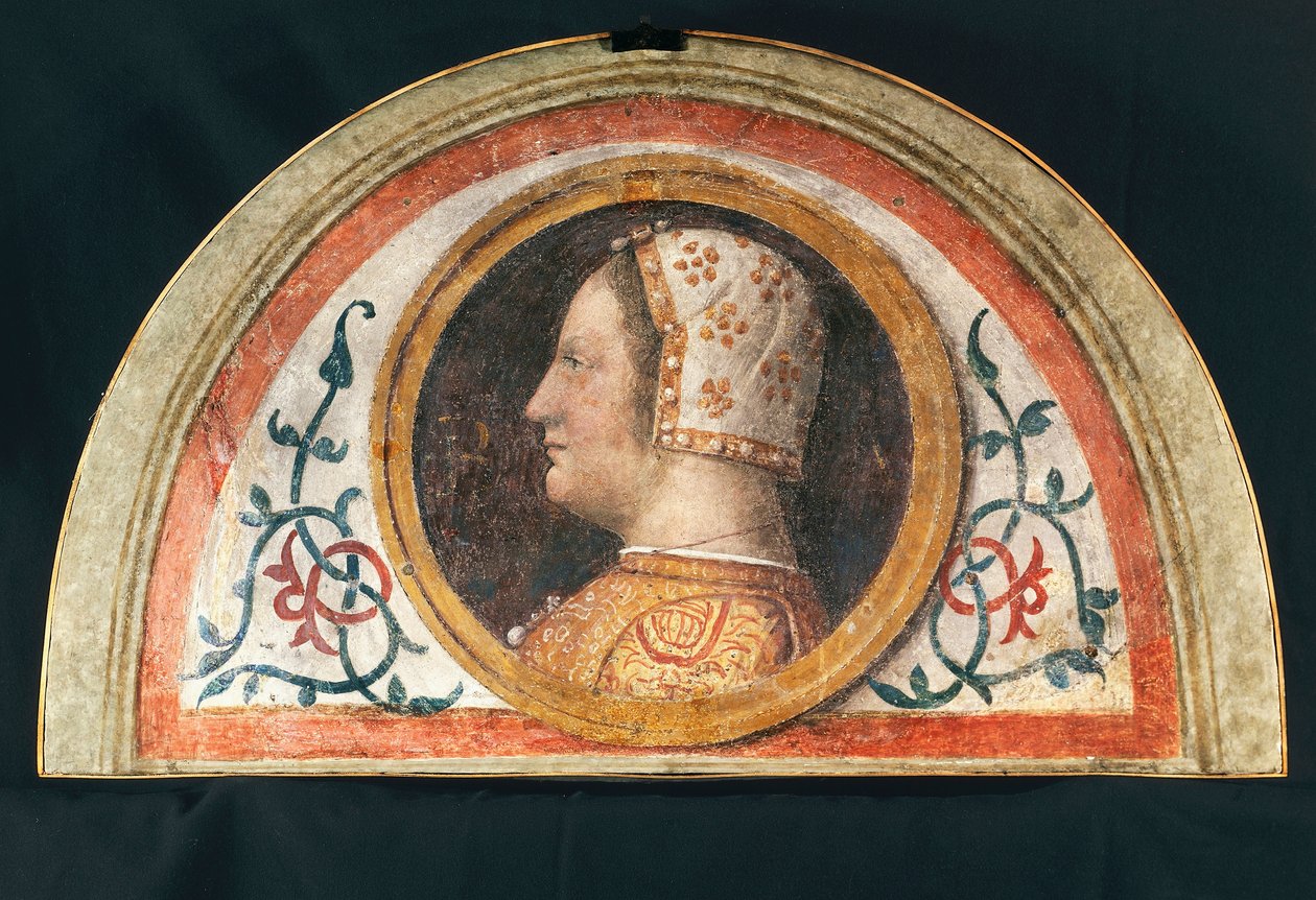 Portræt af Bona af Savoyen (Avigliana af Bernardino Luini