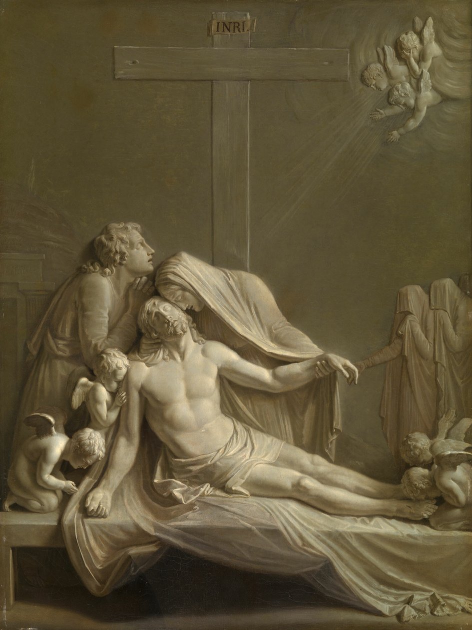 Deposition (efter Antonio Canova) af Bernardino Nocchi
