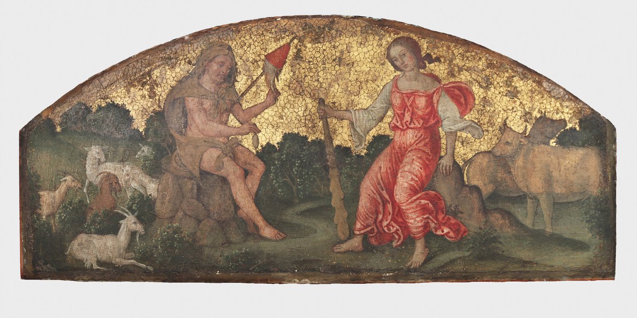 Hercules og Omphale, ca. 1509. af Bernardino Pinturicchio