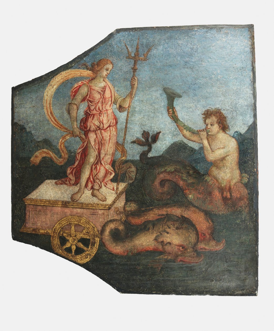 Triumf af Amphitrite, ca. 1509. af Bernardino Pinturicchio