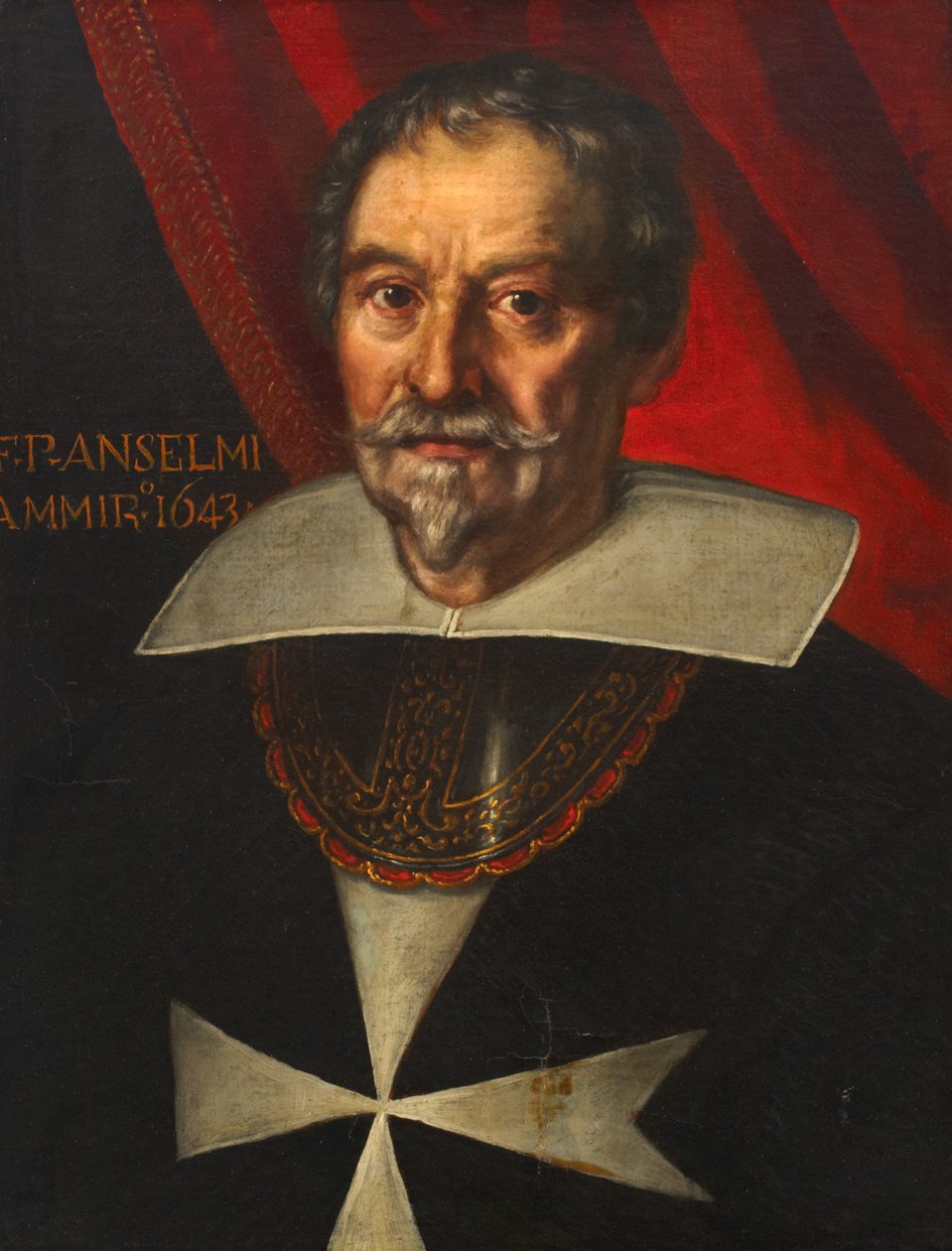 Pietro Anselmi, 1643 af Bernardo Strozzi
