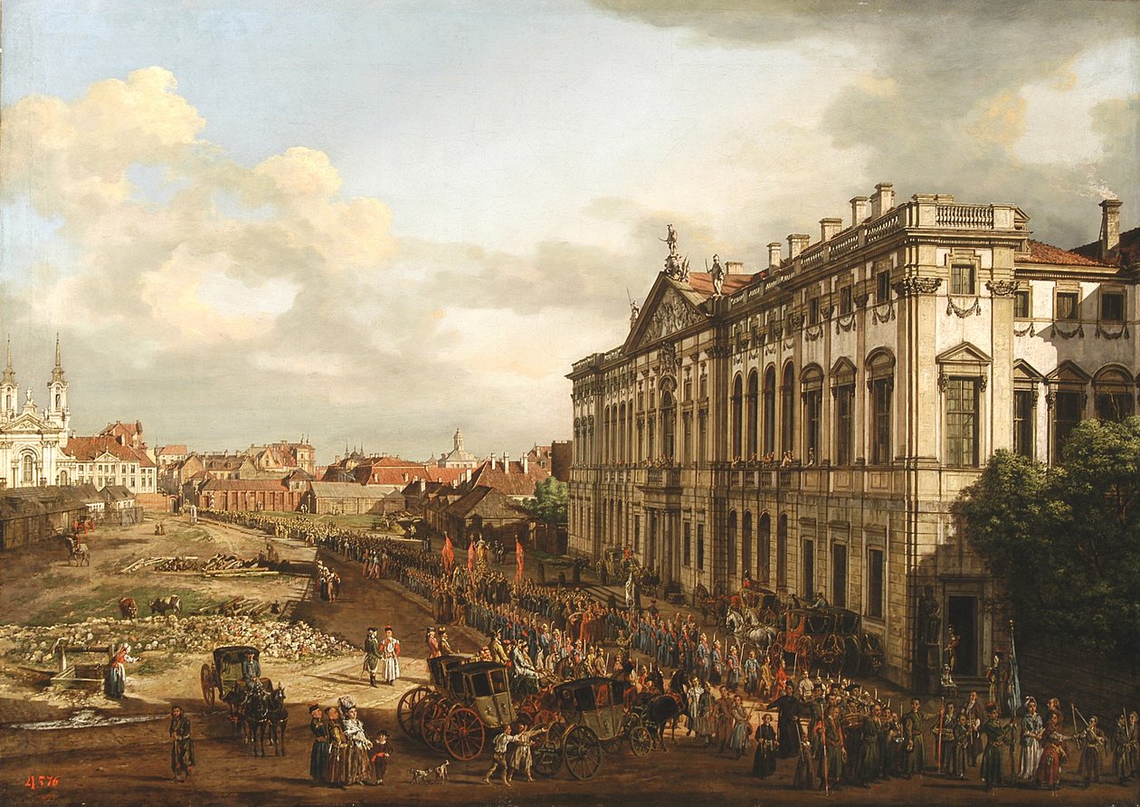 Commonwealth Palace (Krasiski Palace) af Bernardo Bellotto