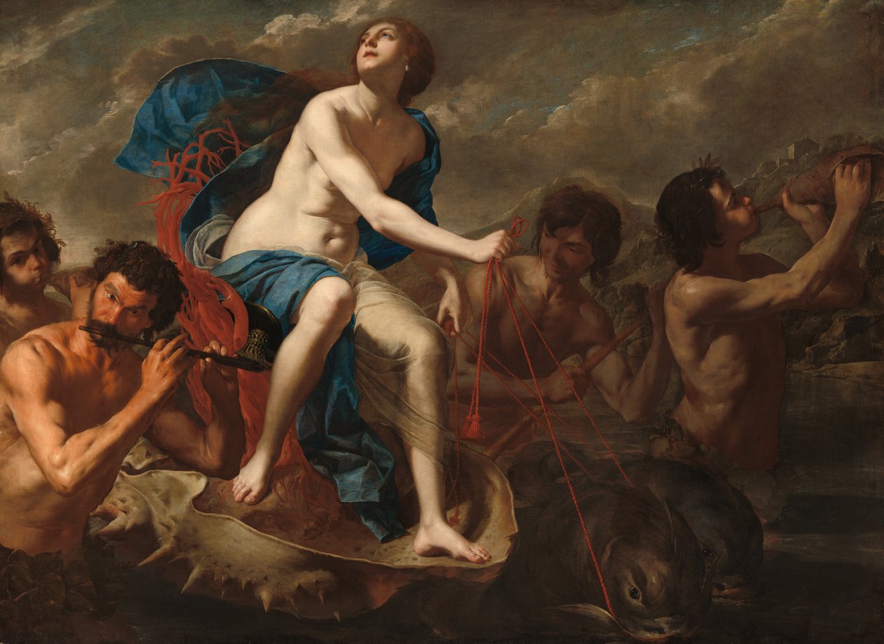 Galateas triumf, ca. 1650. af Bernardo Cavallino