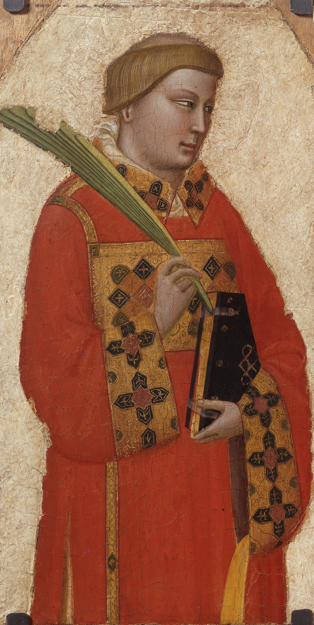 Sankt Laurentius, ca. 1340 af Bernardo Daddi