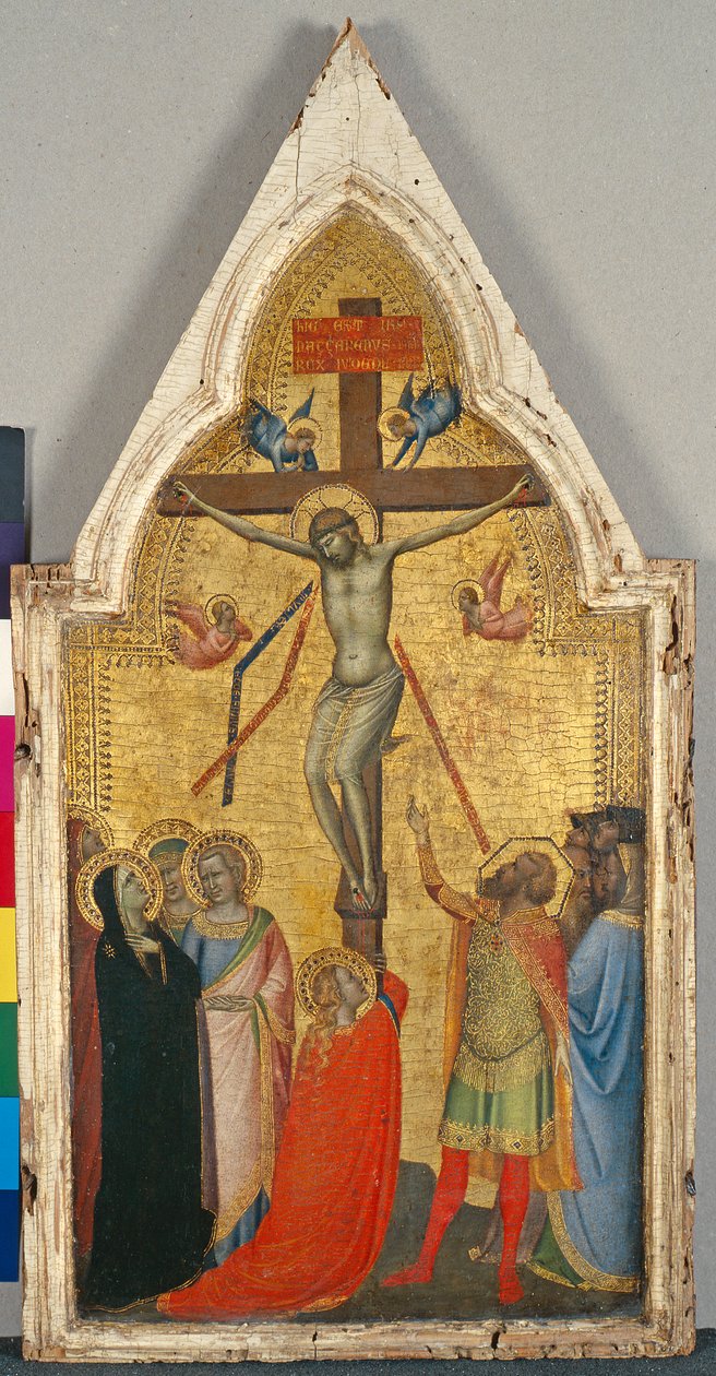 Korsfæstelsen, ca. 1340 (tempera på poppeltræ) af Bernardo Daddi