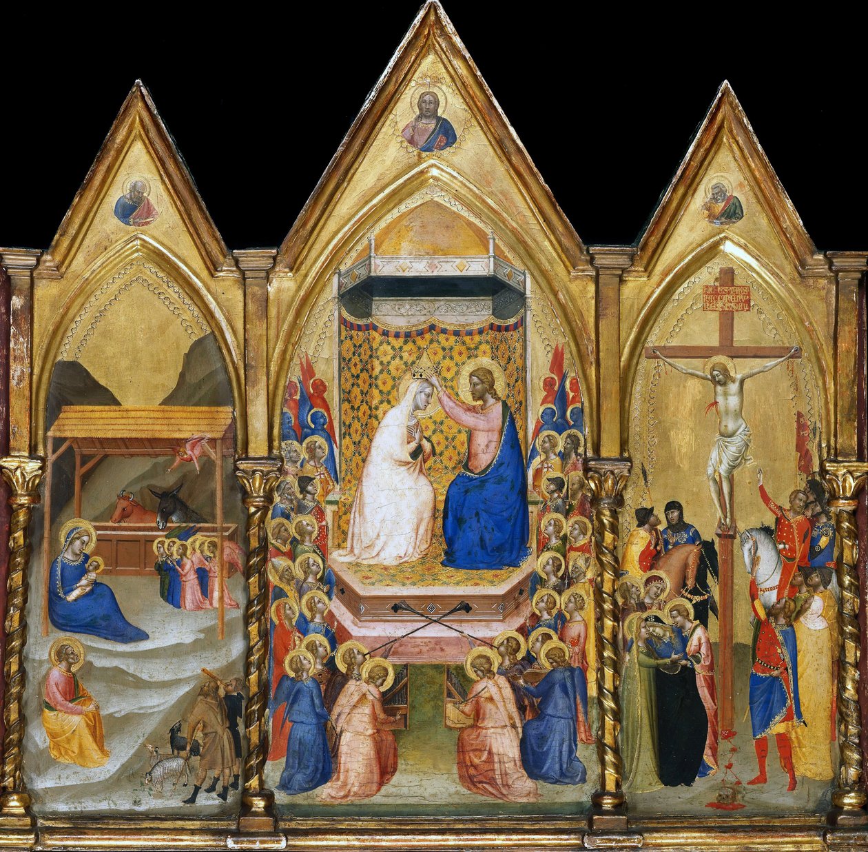 Triptykon altertavle af Bernardo Daddi